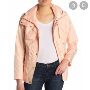 Cole Haan Packable Raincoat color Apricot